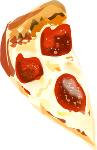 free vector Degri Pizza Slice clip art