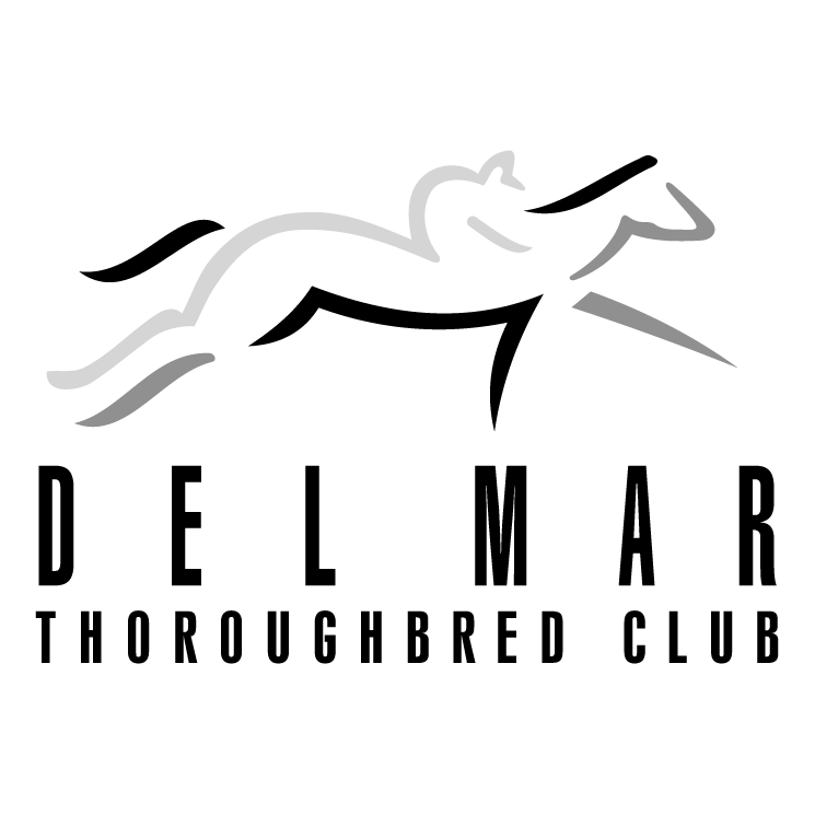 free vector Del mar thoroughbred club