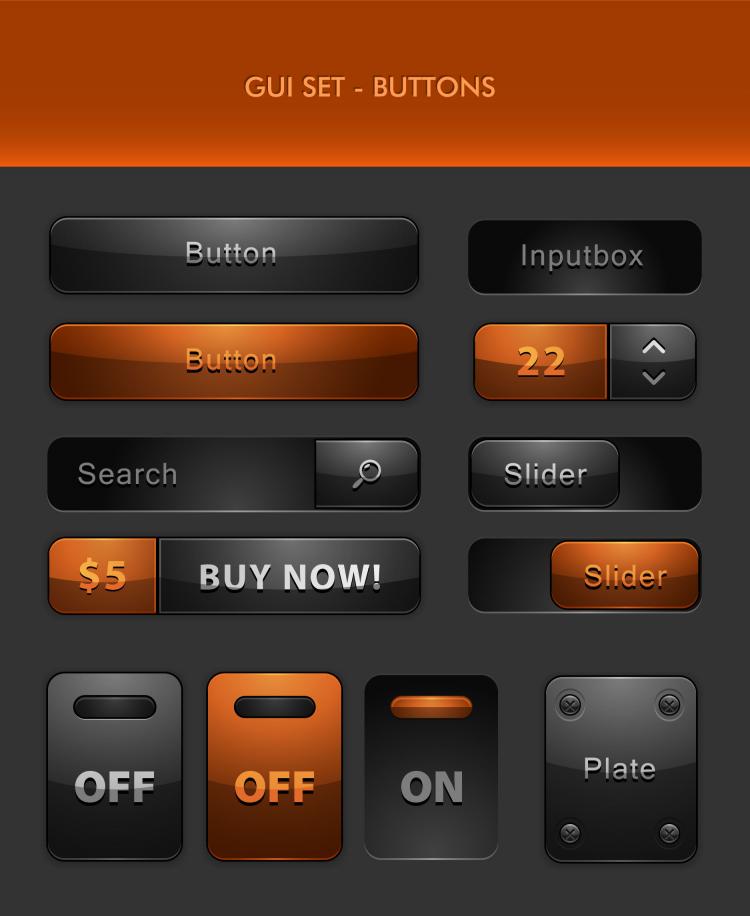 free vector Delicate button icon 04 vector
