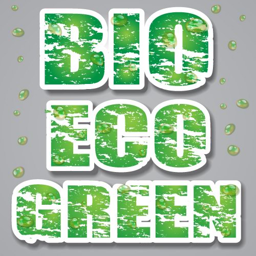 free vector Design of lowcarbon green theme vector 1