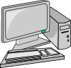 free vector Desktop Pc clip art