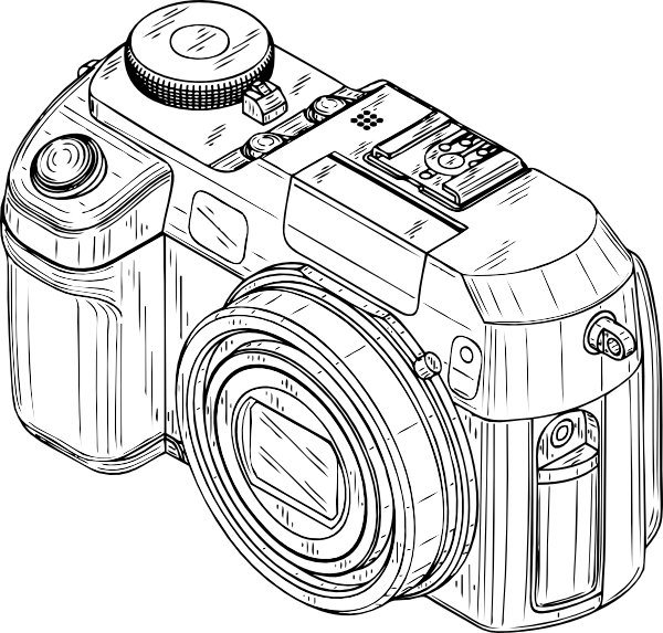 camera clip art vector - photo #50