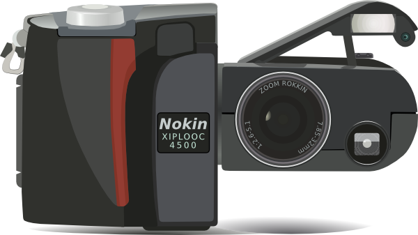 free vector Digital Camera Nikon Coolpix clip art