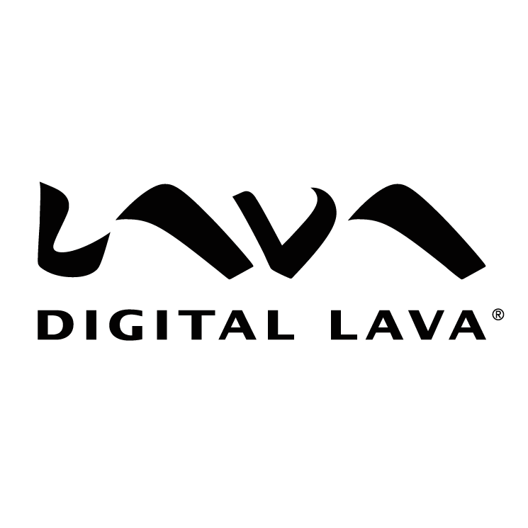 free vector Digital lava