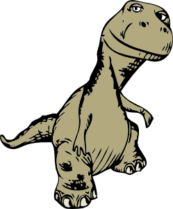free vector Dinosaur clip art