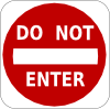 free vector Do Not Enter Sign clip art