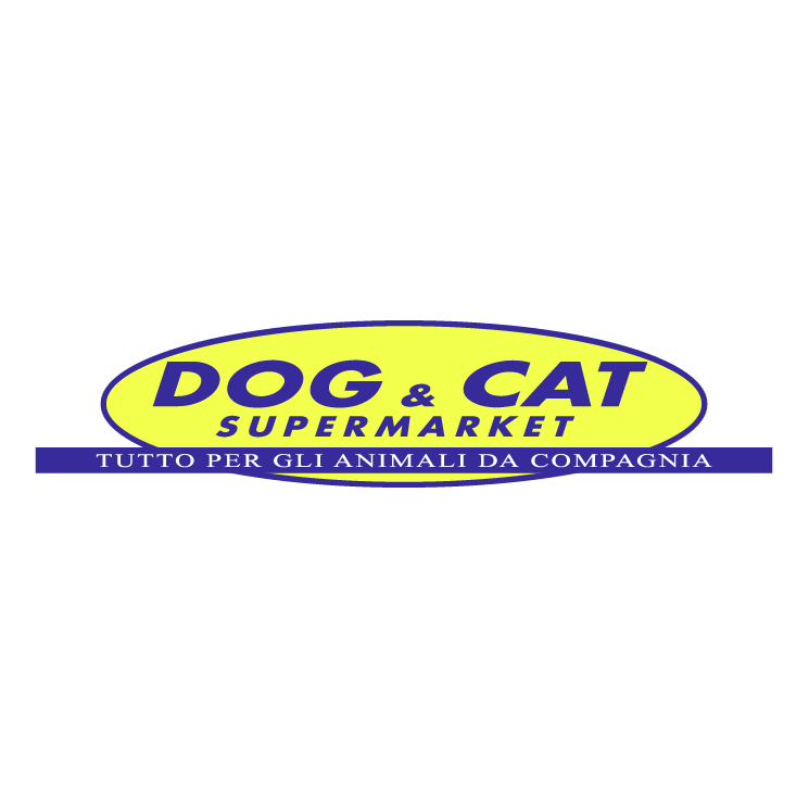 free vector Dog cat supermarket