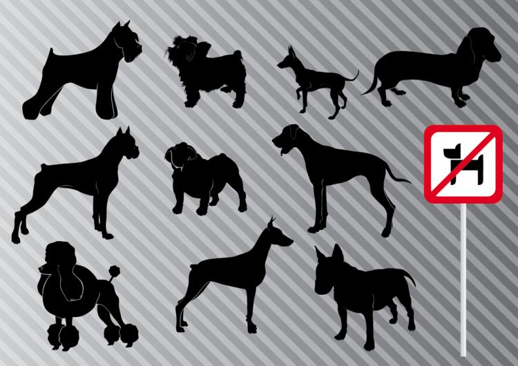free vector Dogs