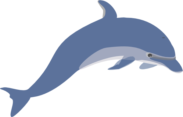 free vector Dolphin clip art