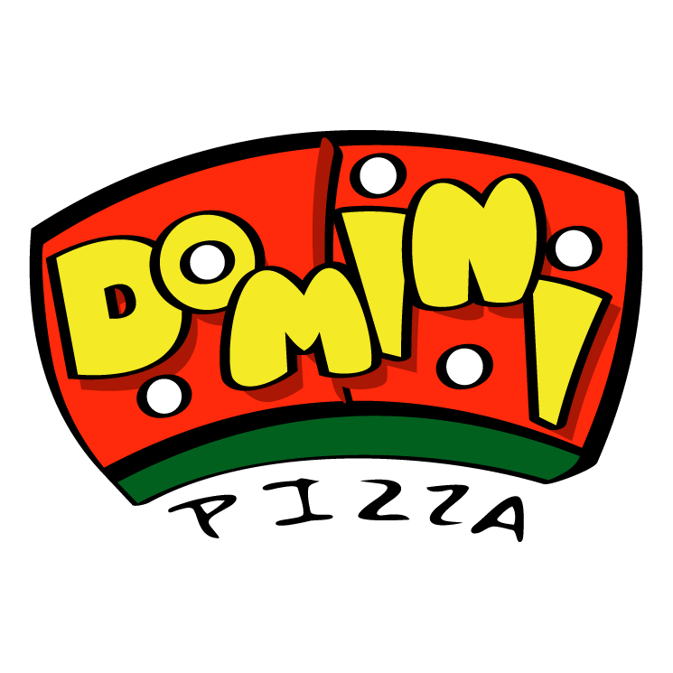 free vector Domini pizza
