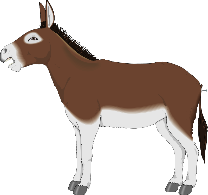 Donkey (99115) Free SVG Download / 4 Vector