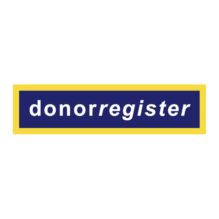 free vector Donorregister