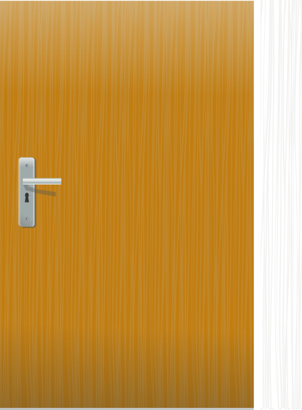 free vector Door  clip art