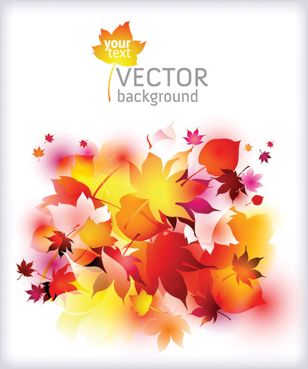 Dream of autumn leaves (7232) Free EPS Download / 4 Vector