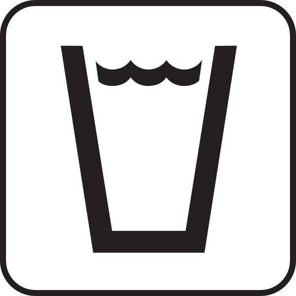 free vector Drink Beverage Map Sign clip art