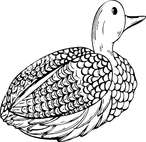 free vector Duck Decoy clip art