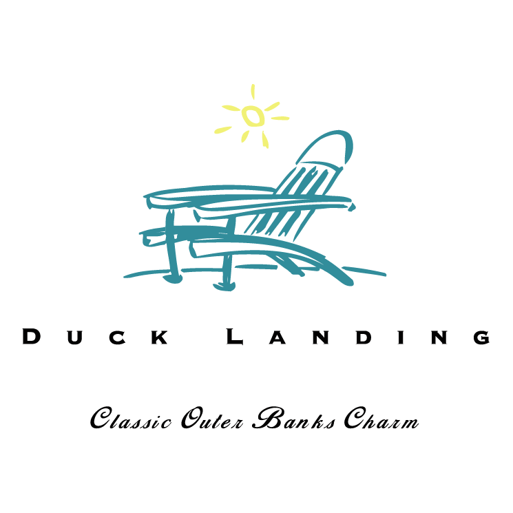 free vector Duck landing