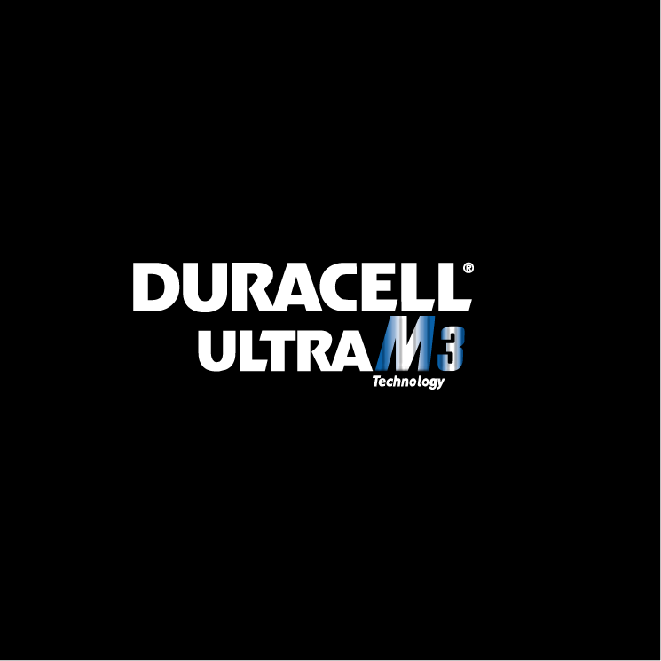 free vector Duracell ultra m3 technology