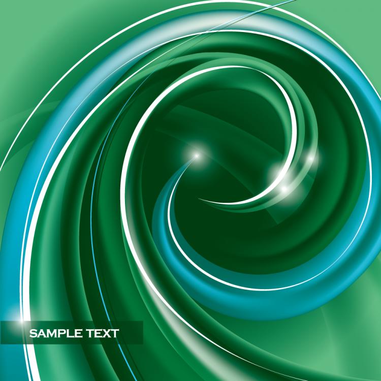 free vector Dynamic abstract spiral pattern 05 vector