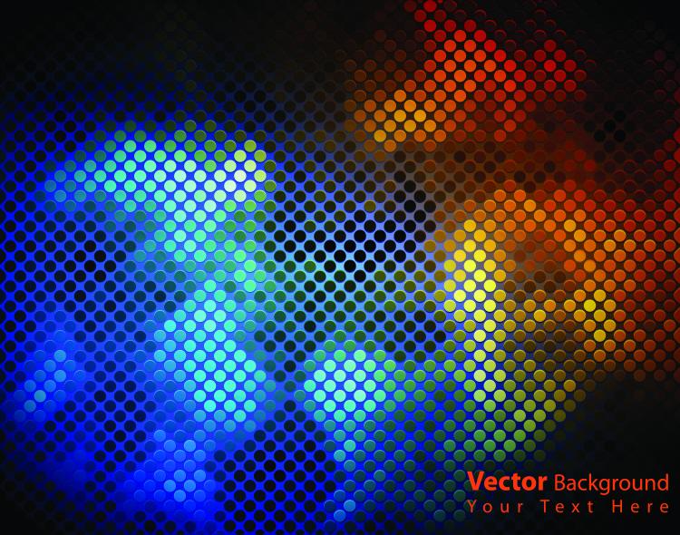 free vector Dynamic brilliant color background 05 vector