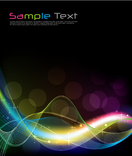 free vector Dynamic effects light line 2 vector
