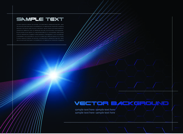 free vector Dynamic highgloss bright background vector