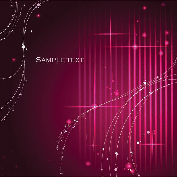 free vector Dynamic lines of pink and purple background vector