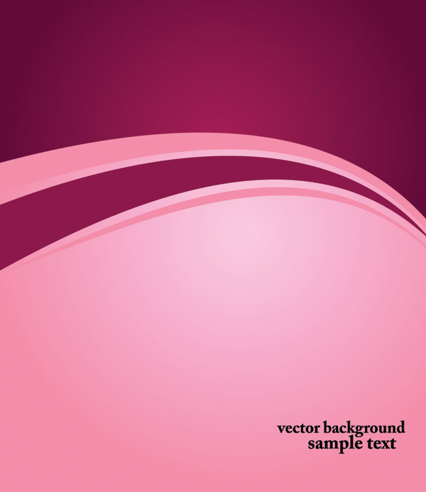 free vector Dynamic lines of pink and purple background vector