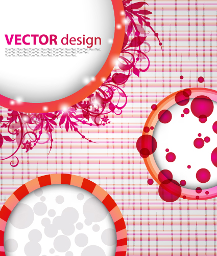 free vector Dynamic pattern background 04 vector