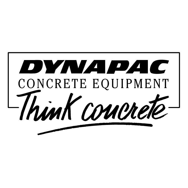 free vector Dynapac concrete equipment