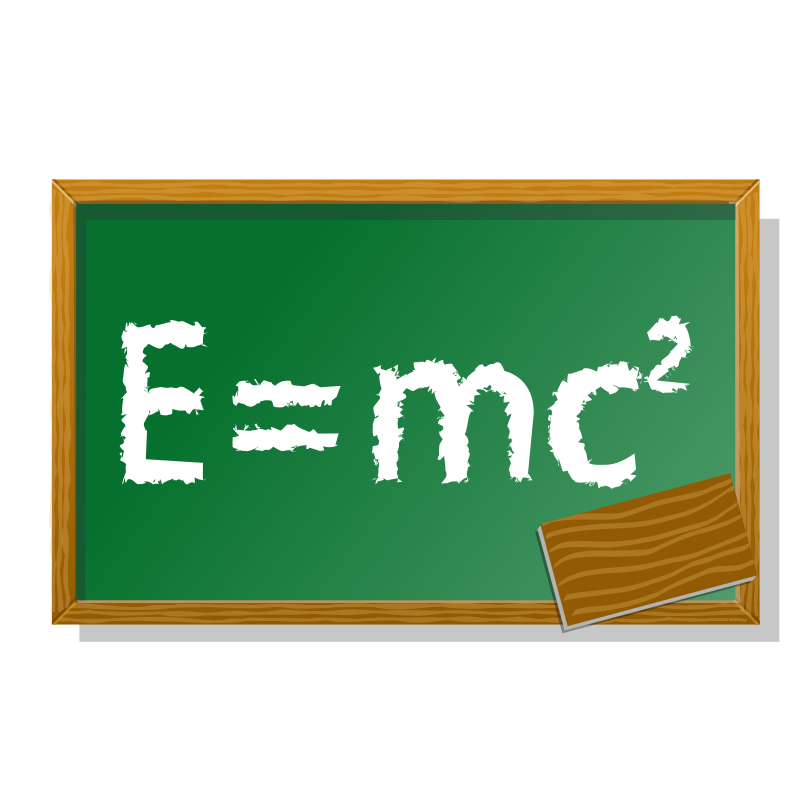 free vector E=mc2