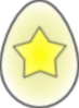 free vector Easter Egg Star clip art