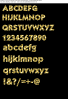 free vector Effect Letters Alphabet Gold clip art