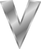 free vector Effect Letters Alphabet Silver clip art
