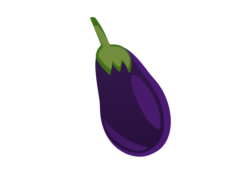 free vector Eggplant