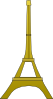 free vector Eiffel Tower clip art