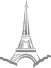 free vector Eiffel Tower Paris clip art