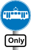 free vector Electric Metro Bus Road Sign Station clip art