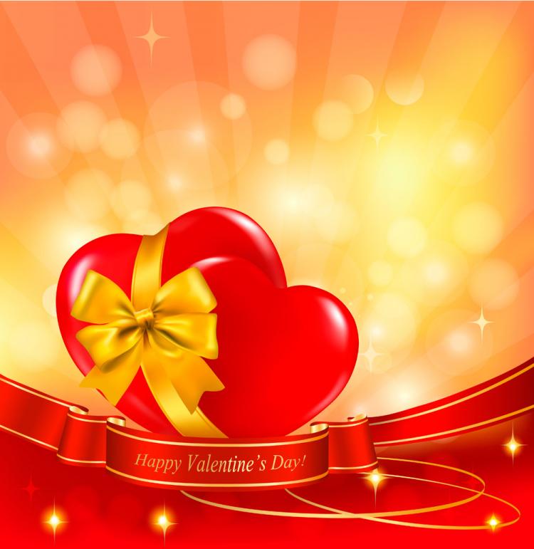 free vector Elements of romantic valentine39s day vector