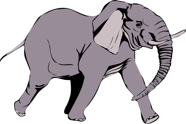 free vector Elephant clip art