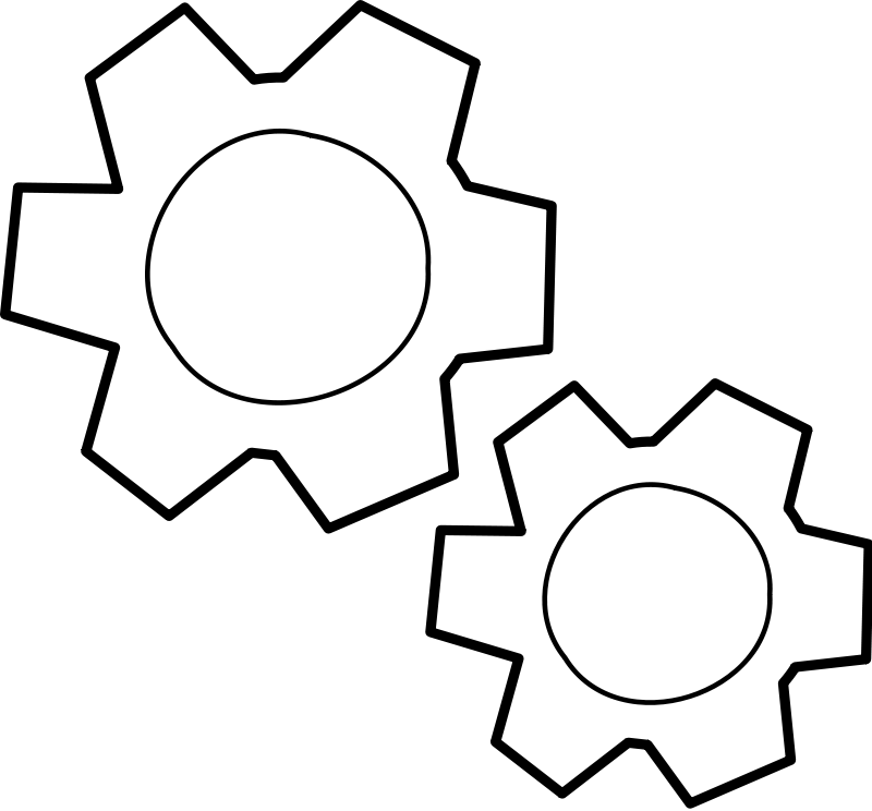 free vector Engrenages / gears