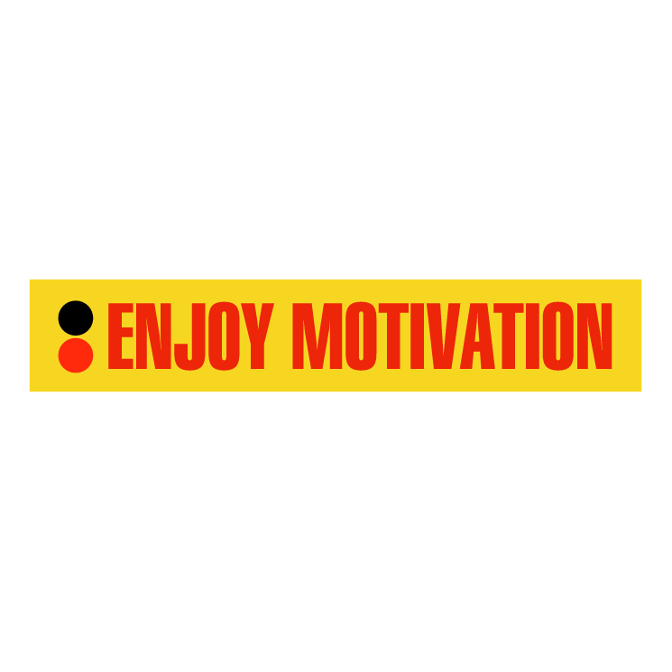 free vector Enjoy motivation