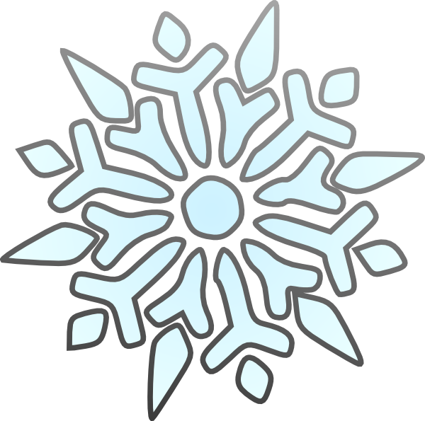 Download Erik Single Snowflake clip art (106657) Free SVG Download ...