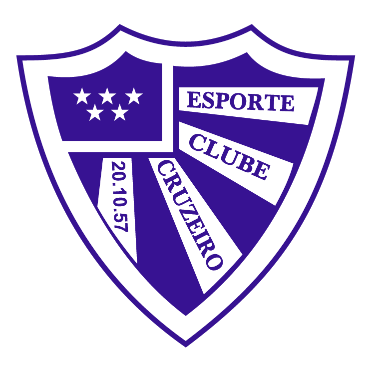 free vector Esporte clube cruzeiro de santa clara do sul rs