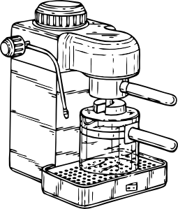 Download Espresso Maker clip art (114413) Free SVG Download / 4 Vector
