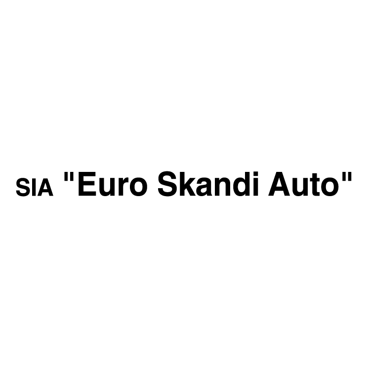 free vector Euro skandi auto