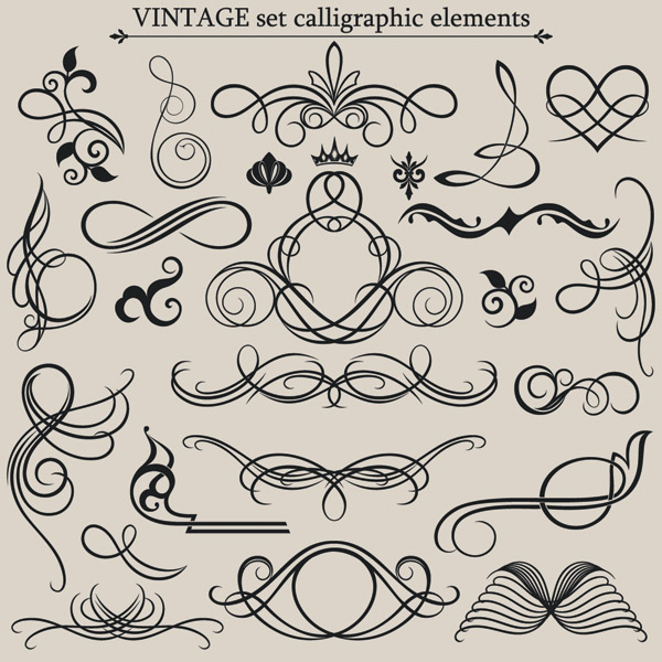 free vector European classic lace pattern vector