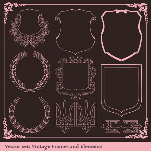 Download Europeanstyle lace border classic (6317) Free EPS Download ...