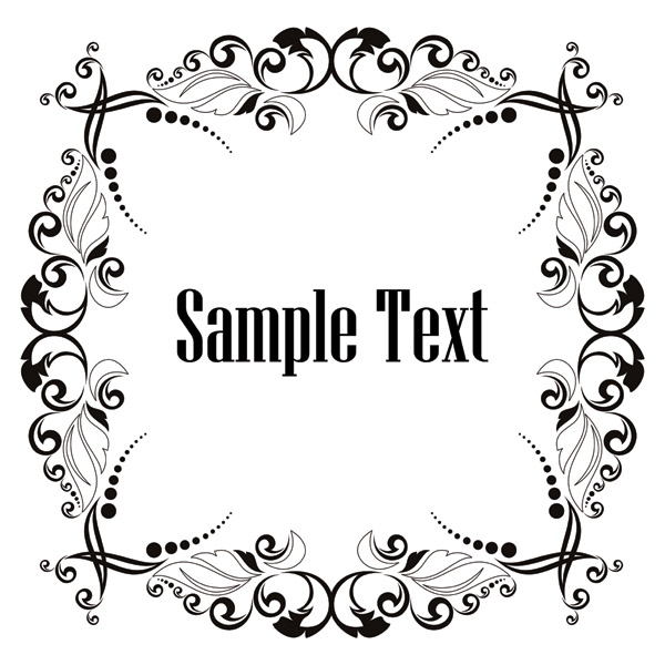 free vector Europeanstyle lace vector
