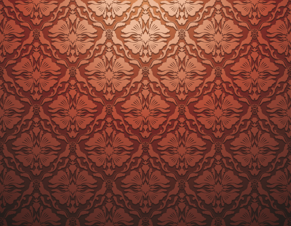 free vector Europeanstyle tiled background pattern vector
